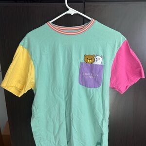 Teddy Fresh Colorful T-Shirt Medium